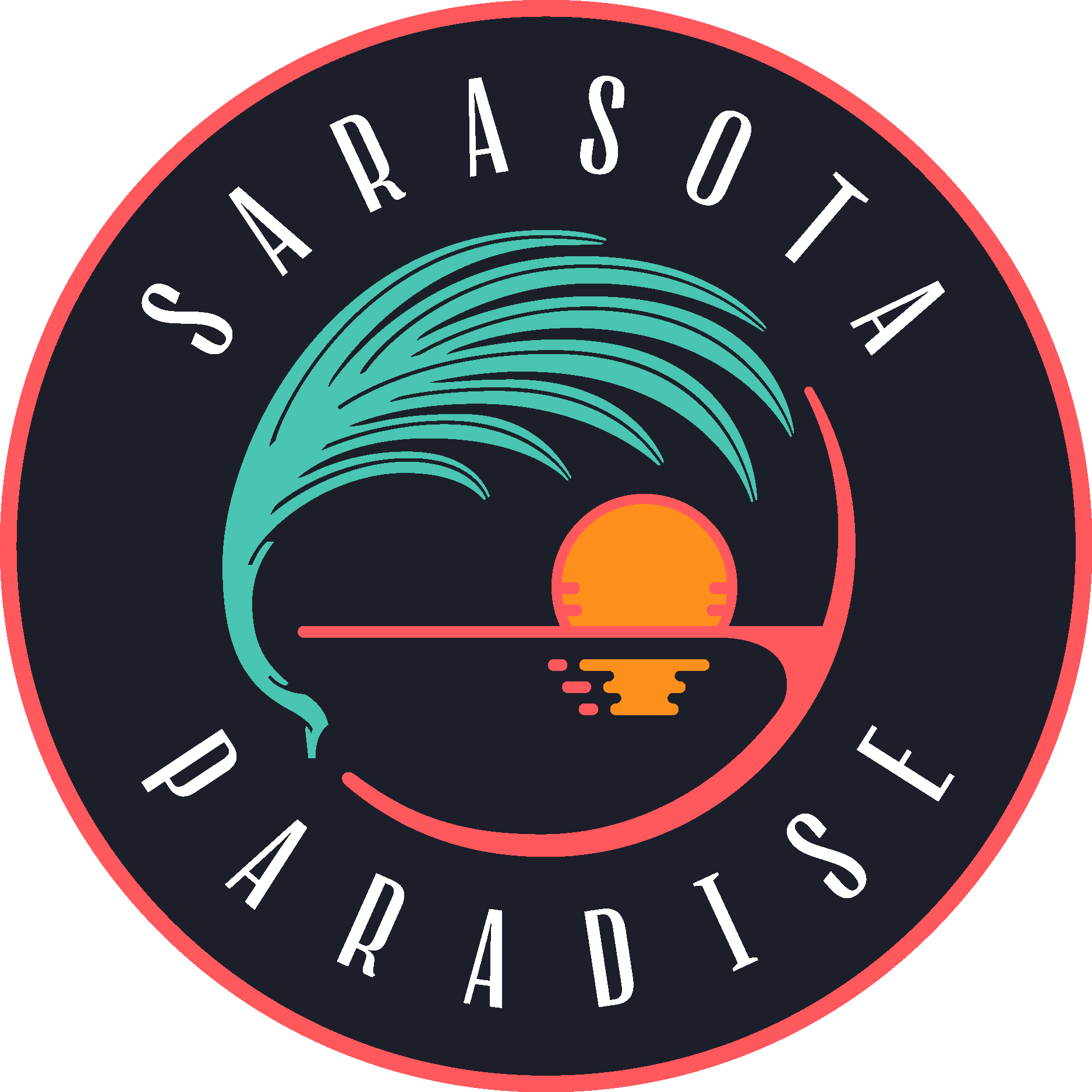 Sarasota Paradise Logo Vector Logo